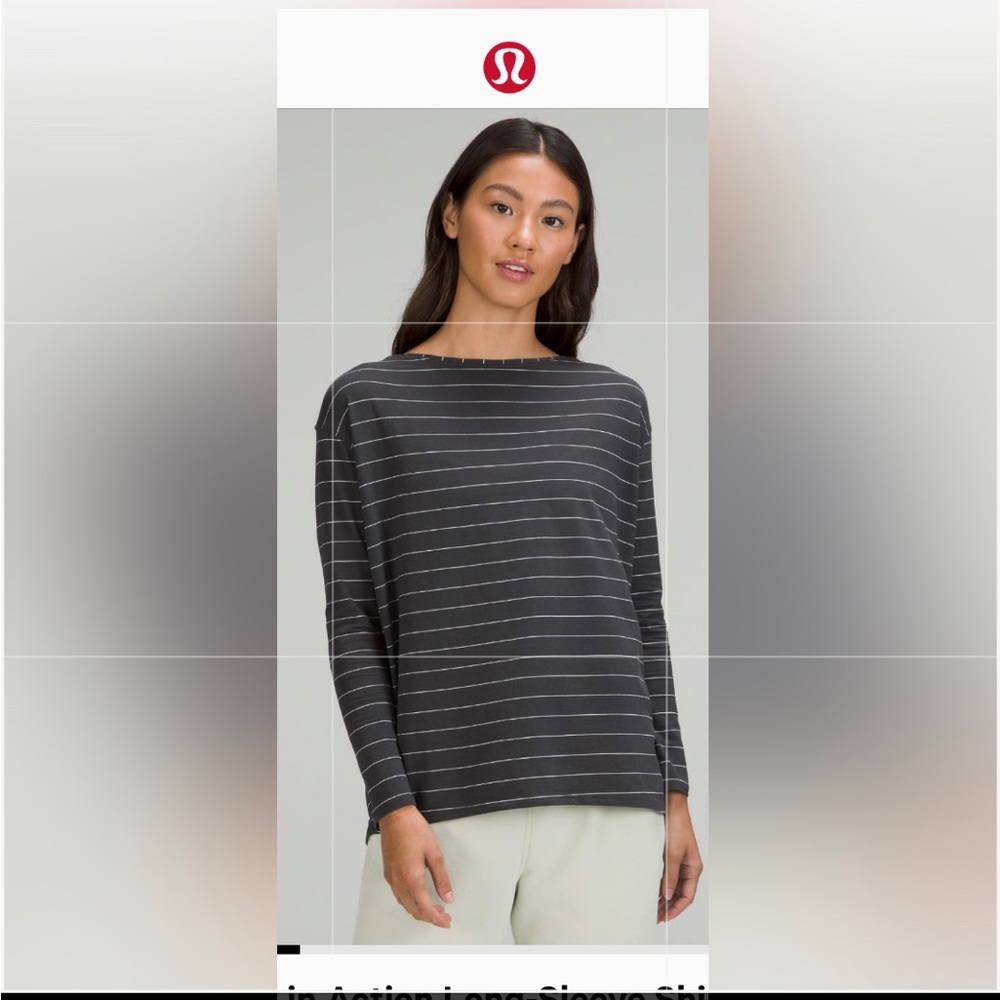 COPY - Lululemon back in action long sleeves